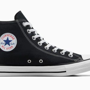NWOT Converse Chuck Taylor All Star Classic Black High-top Sneaker size 9W/ 7M
